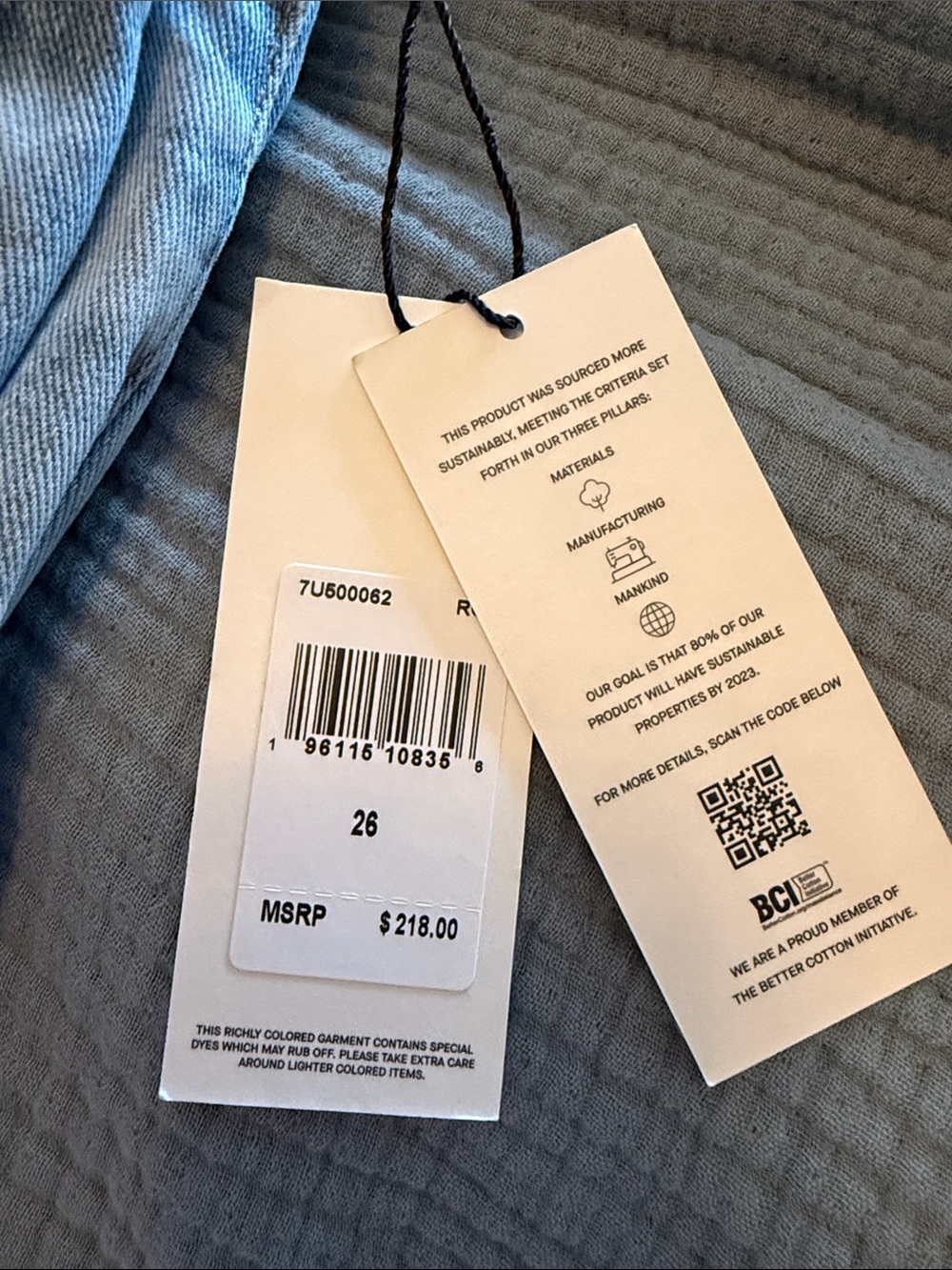 NWT- 7 For All Mankind High Waist Slim Kick Jean - Picture 7 of 8
